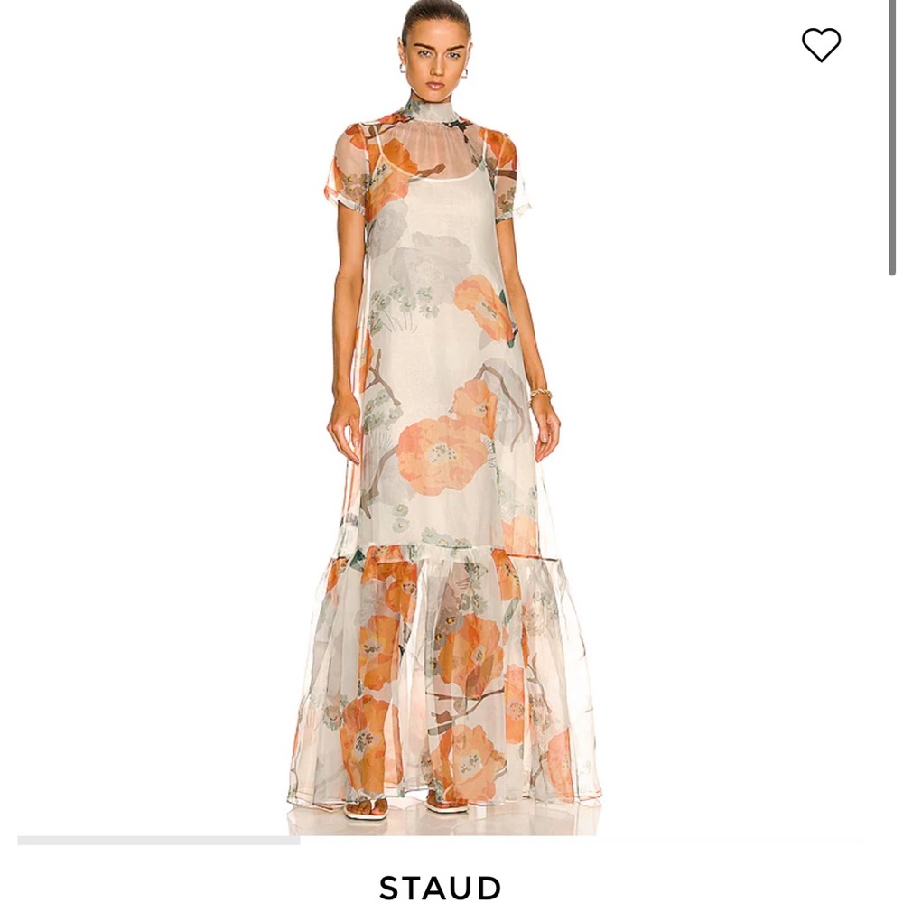 STAUD Calluna Poppy dress- new!